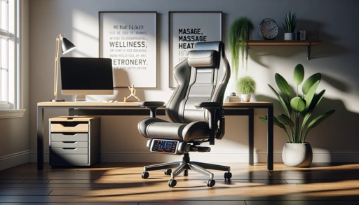 Adds heat and vibration massage for end-of-day tension relief