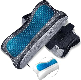 YaZimalu Cooling Gel Memory Foam Armrest Pads - Set of 2