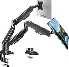 Heavy Duty Dual Monitor Mount for Screens up to 43", Ultrawide Desk Mount