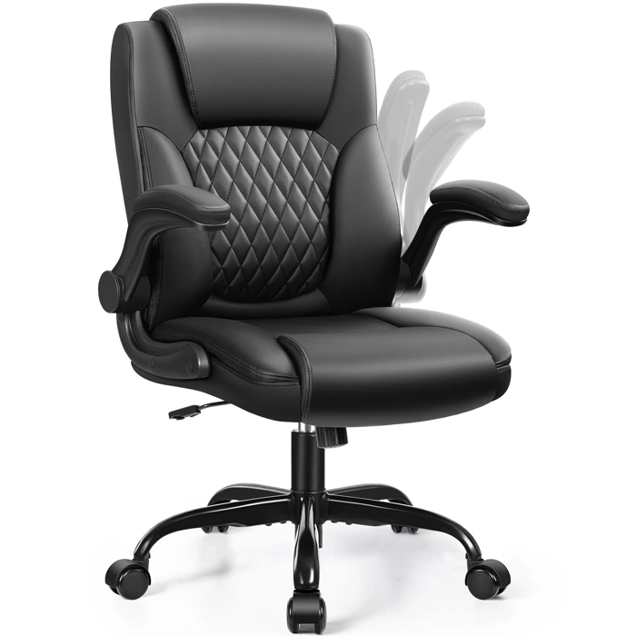 Small PU Leather Ergonomic Swivel Office Gaming Chair