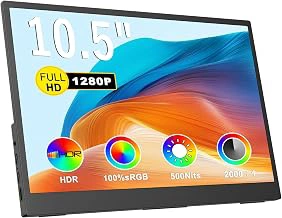 Topmonitor 10.5" 1280P FHD IPS Portable Monitor