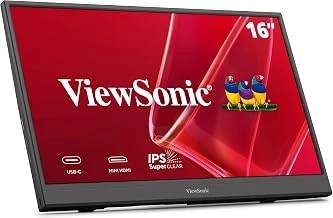 ViewSonic VA1653 16 Inch 1080p FHD IPS Portable Monitor