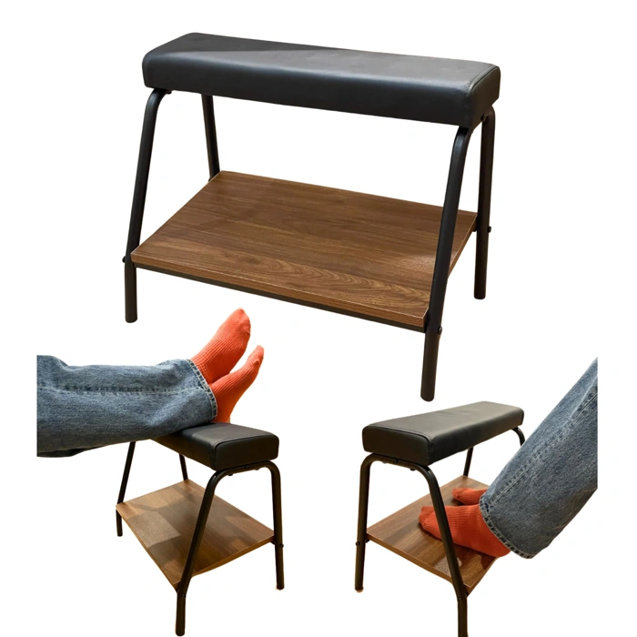 Double Step Under Desk Footrest and Stool