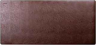 Cossini XL Large Vegan Leather Desk Pad, Non-Slip and Waterproof