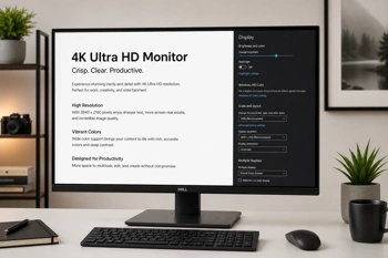 Stop squinting at tiny text or tolerating blurry fonts—configure display scaling correctly.