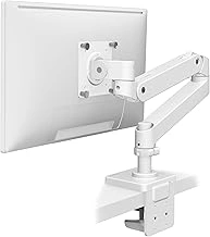 Amazon.com: Ergotron – Upgraded LX Pro Premium Monitor Arm, Single Monitor Desk Mount – fits Flat Curved Ultrawide Computer Monitors up to 34 Inches, 4 to 22 lbs, VESA 75x75mm or 100x100mm – White : Electronics