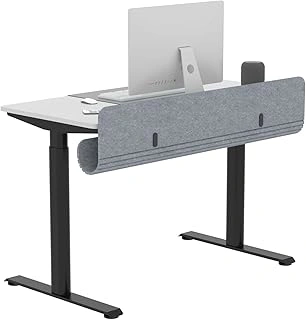 ERGO COLLECT 47.2" Felt Under Desk Cable Management Tray with Tablet Slot